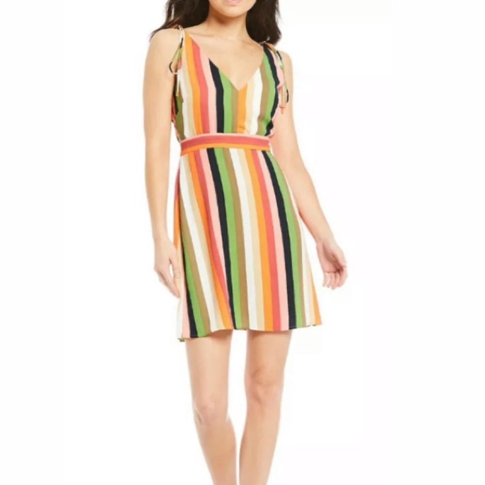NWT Gianni Bini Dress - Candy Stripe - Size 8